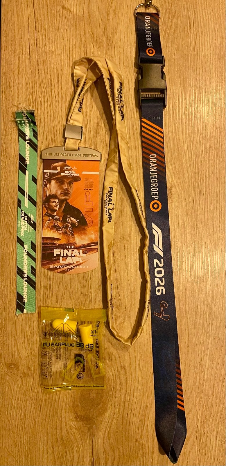 F1 toegang VIP badge (Super Friday), Tickets en Kaartjes, Eén persoon