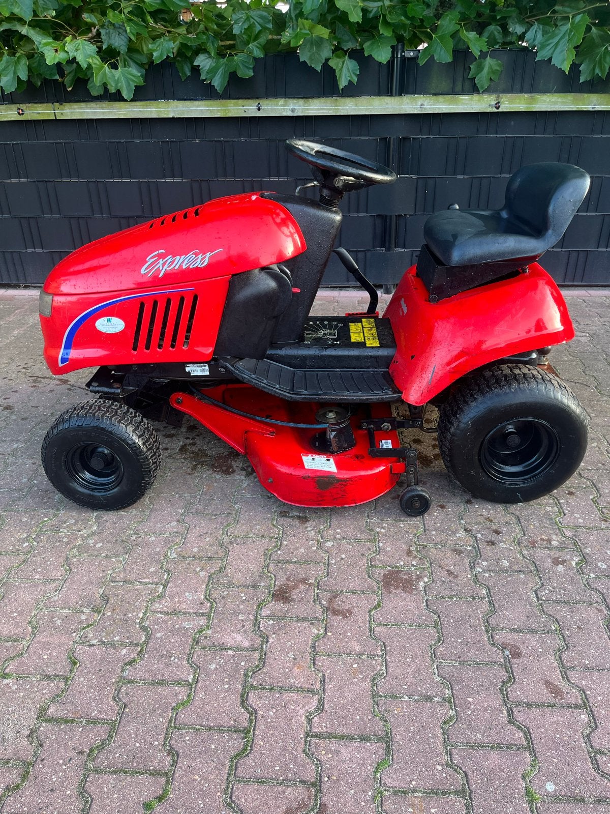 Rode Express Zitmaaier - Briggs & Stratton 15.5 HP, Cirkelmaaier, Gebruikt, Mulchfunctie, Ophalen of Verzenden