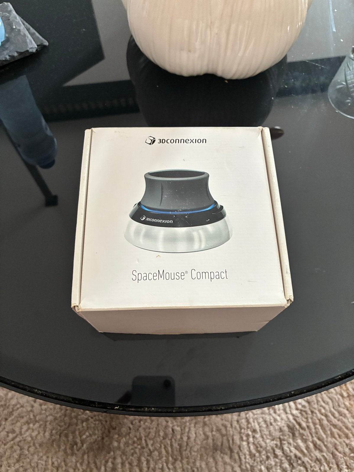 3Dconnexion SpaceMouse Compact - Zo goed als nieuw, Computers en Software, Muizen, Ophalen, Ergonomisch, Overige typen, Zo goed als nieuw