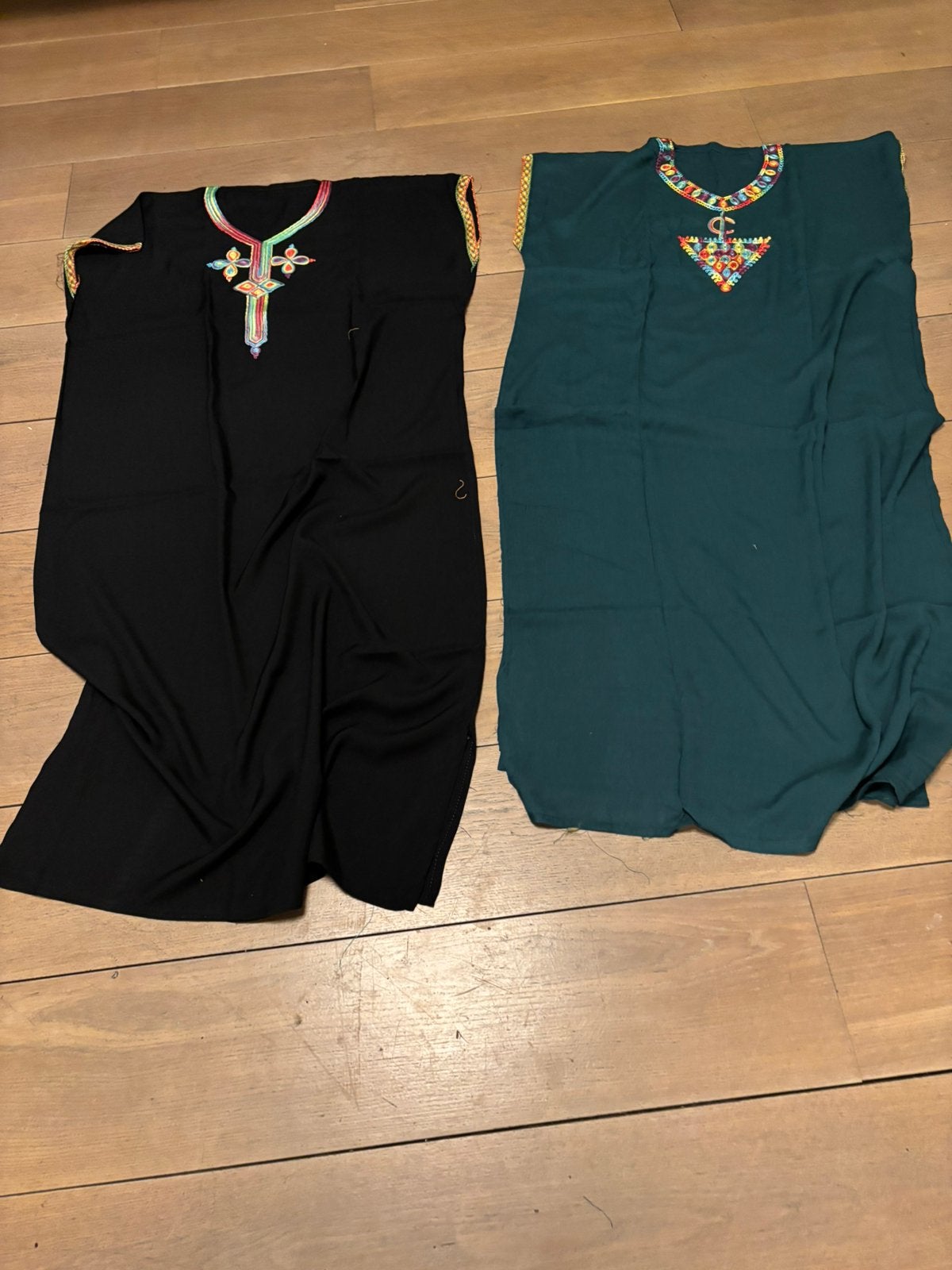 Marokaanse huisjurken gandora jalaba zomerjurk kaftan, Ophalen of Verzenden, Zo goed als nieuw, Maat 38/40 (M)
