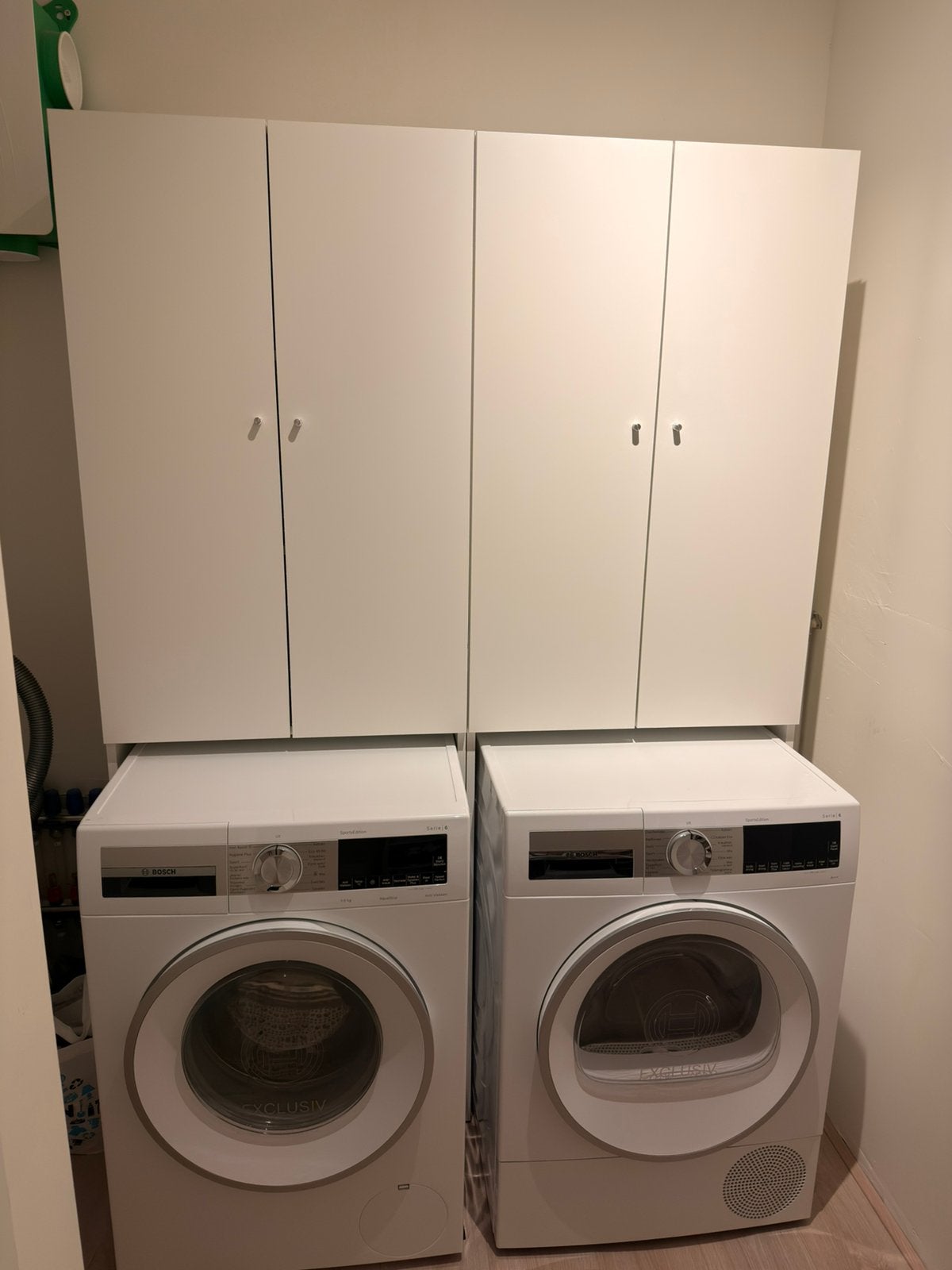 Nysjön kasten voor wasmachine en droger, Huis en Inrichting, Ophalen, 100 tot 150 cm, 50 tot 100 cm, Zo goed als nieuw