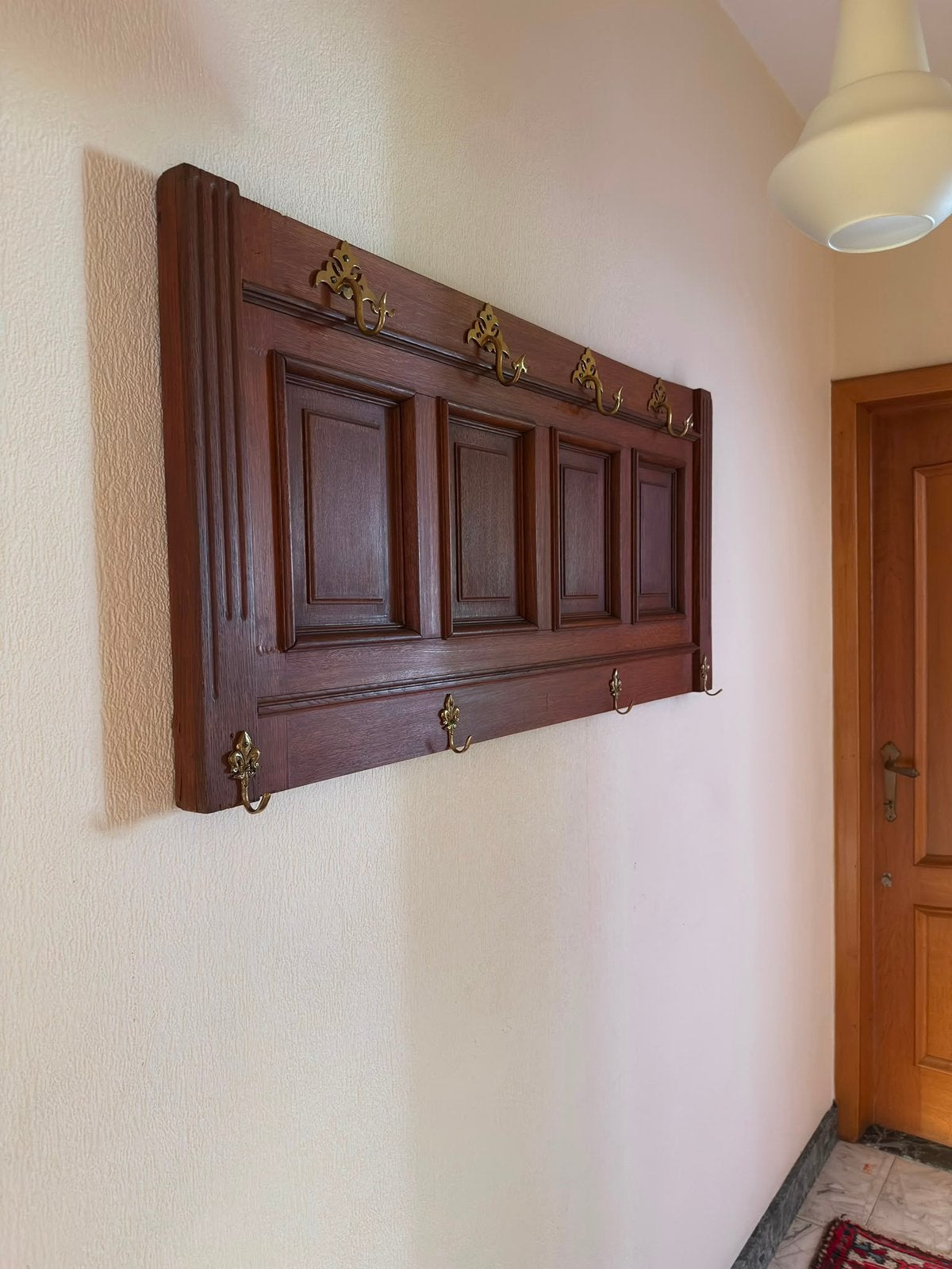 Houten kapstok afhalen te REKEM, Gebruikt, 100 tot 150 cm, Hout, Ophalen