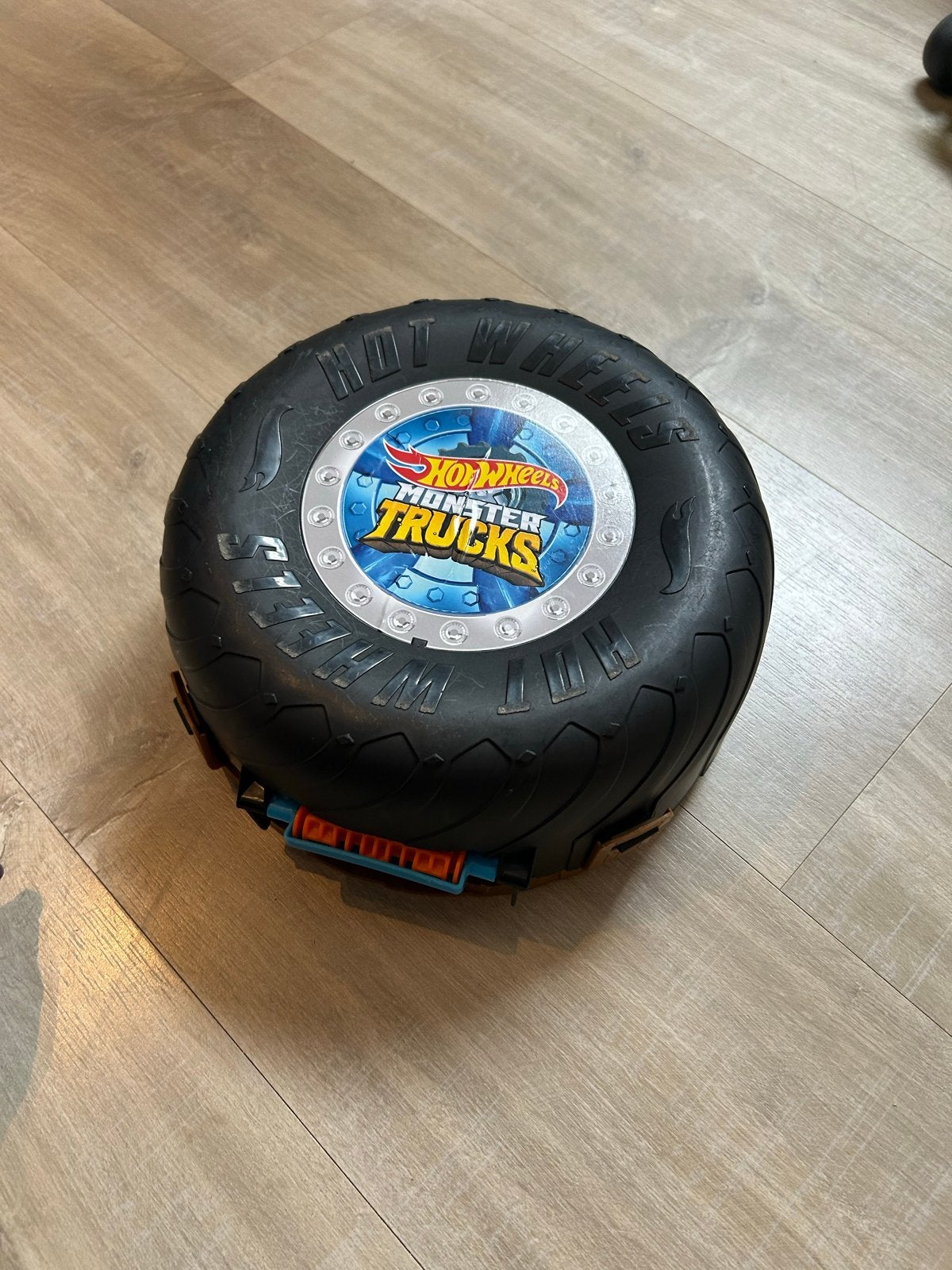 Hot Wheels Monster Trucks bandenspeelset, Ophalen of Verzenden, Gebruikt