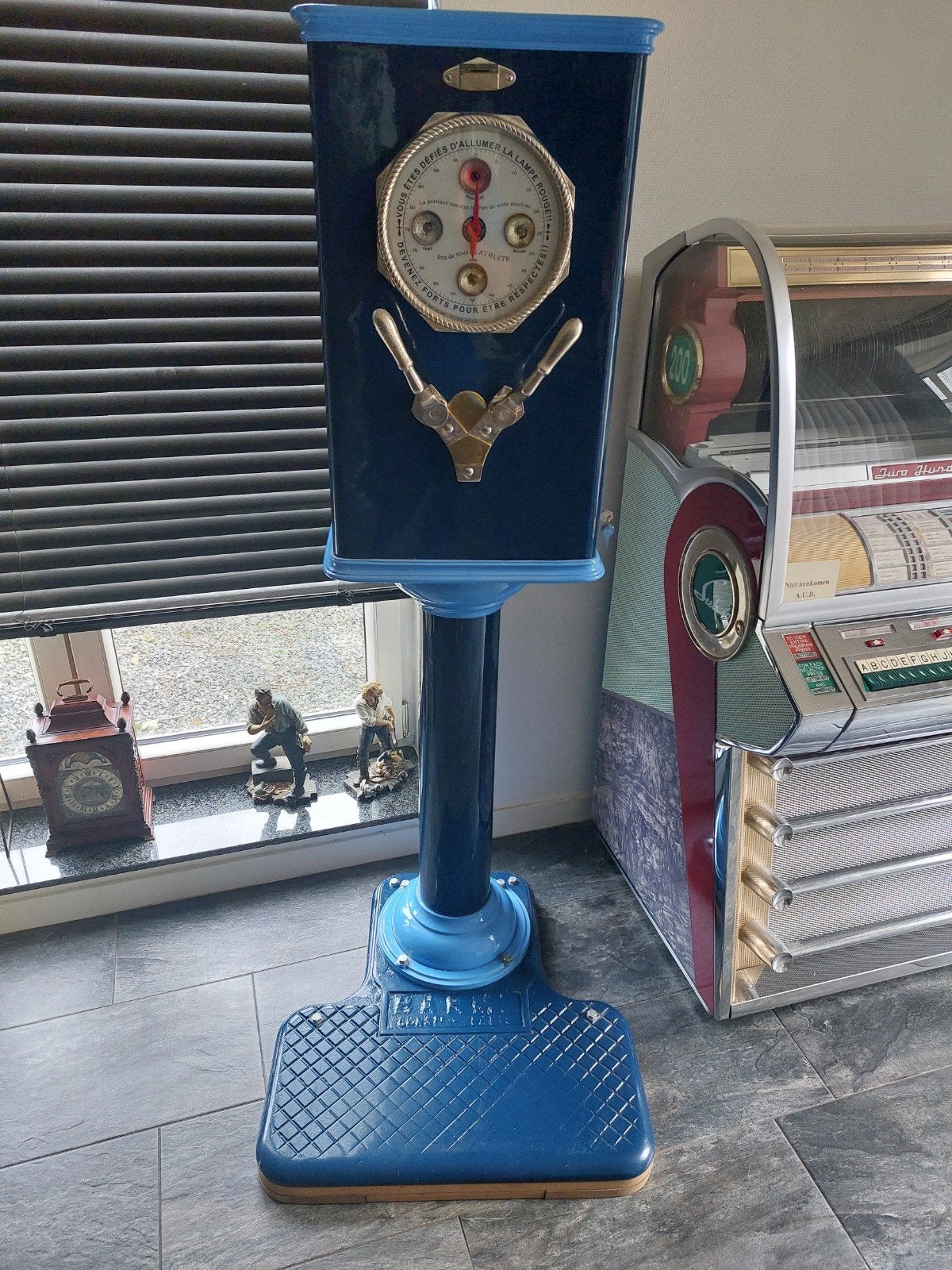 Krachtmeter, Ophalen