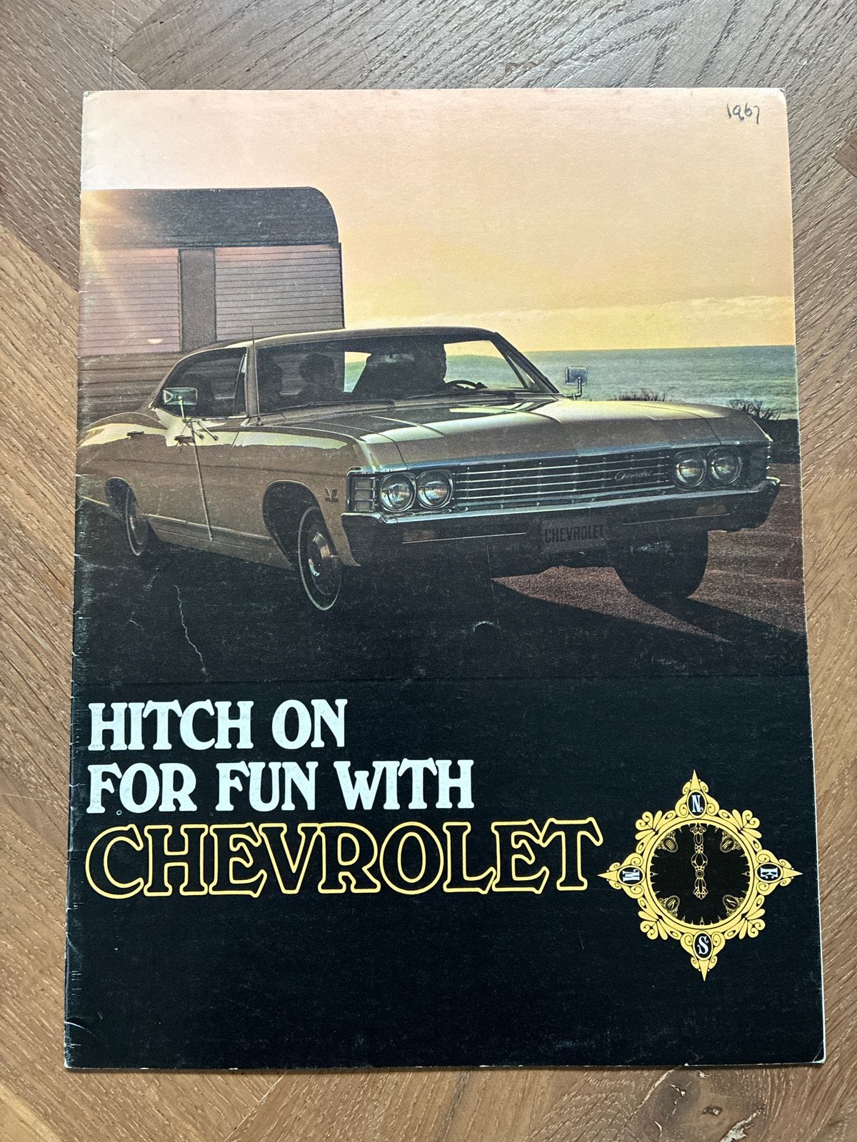Chevrolet Trailering brochure ca. 1967, Boeken, Auto's | Folders en Tijdschriften, Verzenden, Zo goed als nieuw, Chevrolet