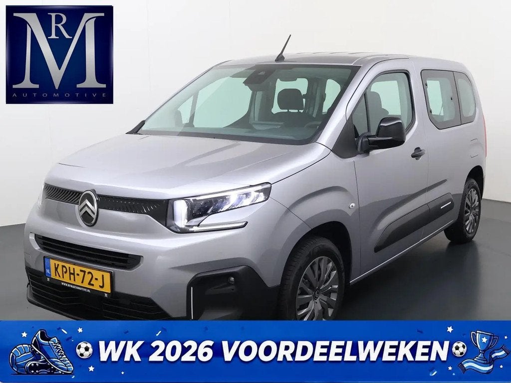 Citroën Berlingo Plus M L1 50 kWh € 29.899,00, Automaat, Gebruikt, 750 kg, Parkeersensor