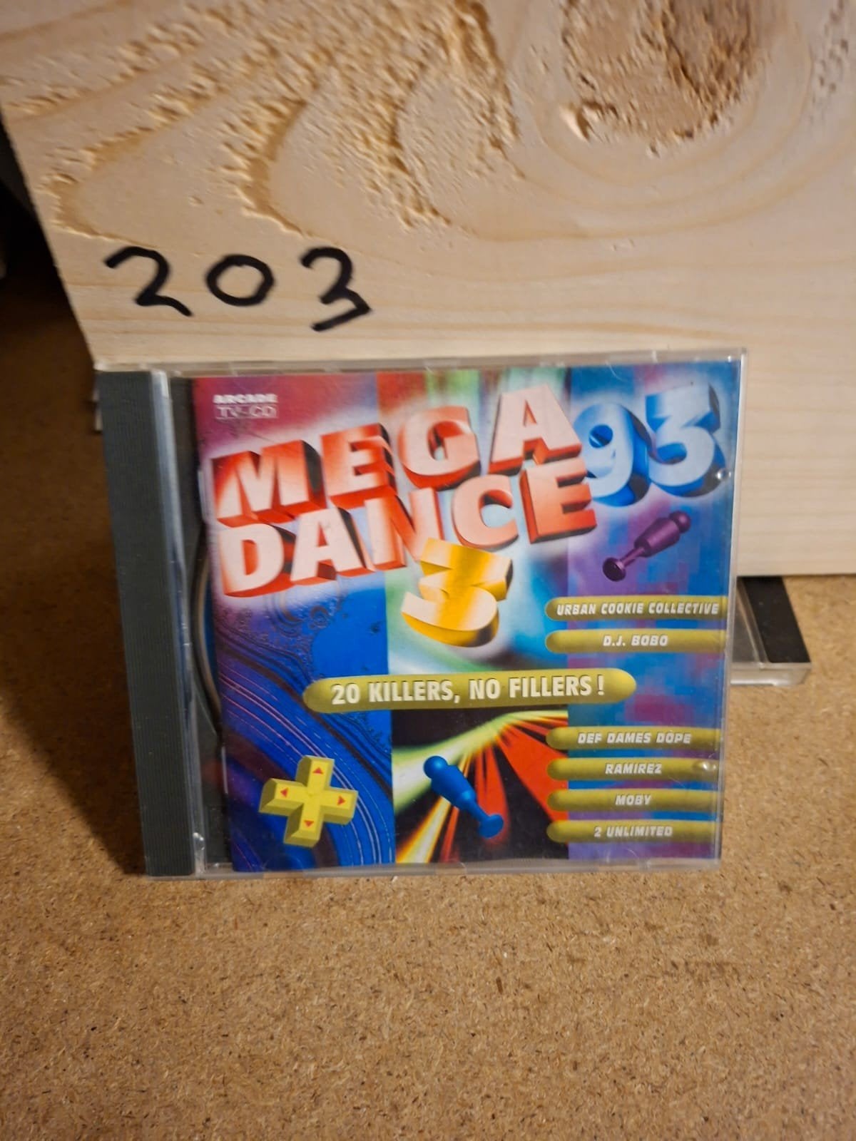 Mega Dance 93 - Diverse Artiesten - Dance CD, Cd's en Dvd's, Ophalen of Verzenden, Gebruikt, Dance, Verzamelalbum