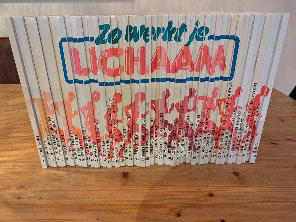 Zo Werkt Je Lichaam - Complete Encyclopedie (50 delen), Boeken, Ophalen, Non-fictie, Diverse auteurs, Zo goed als nieuw