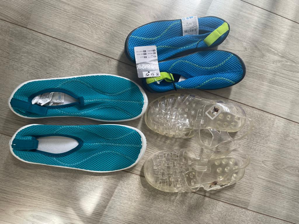 Zwemschoenen en waterschoenen diverse maten, Ophalen of Verzenden, Zo goed als nieuw, Jongen of Meisje