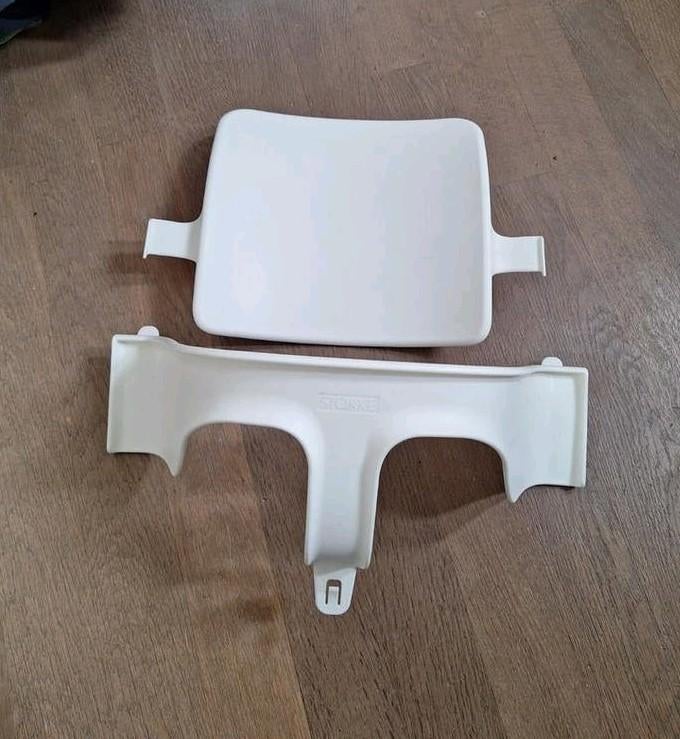 Stokke tripp trapp babyset wit, Ophalen of Verzenden, Zo goed als nieuw