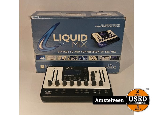 Focusrite Liquid Mix DSP PC/Mac | Nette Staat, Audio, Tv en Foto, Professionele Audio-, Tv- en Video-apparatuur, Focusrite, Gebruikt