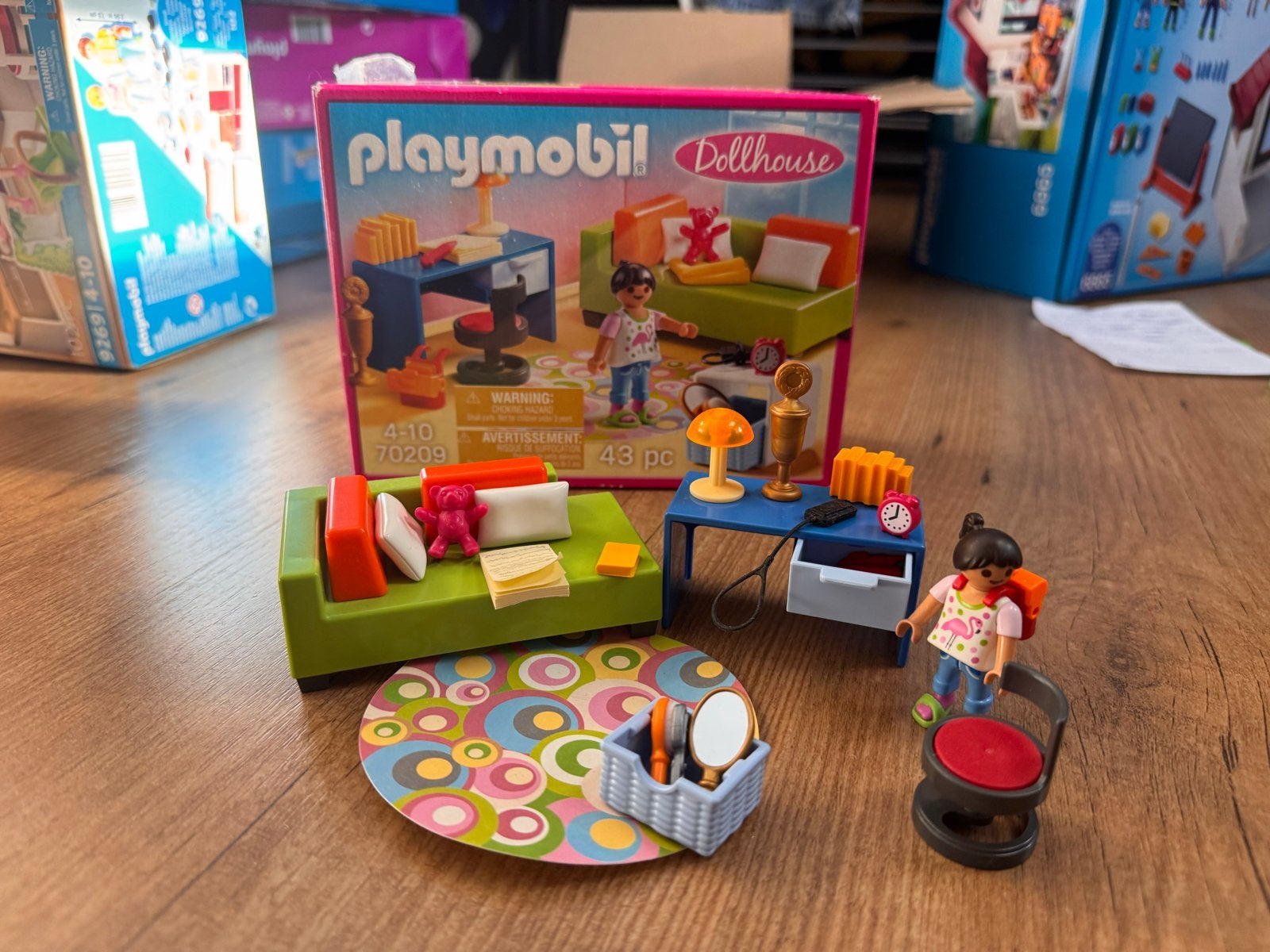 Playmobil Dollhouse 70209 - Woonkamer met meubels, Gebruikt, Losse onderdelen, Overige typen, Ophalen of Verzenden