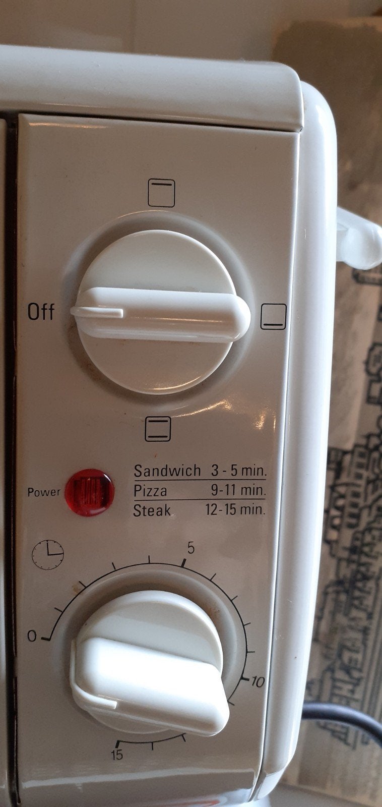 Tomado oventje met tijdklok handig voor studenten, Minder dan 45 cm, Minder dan 45 cm, Ophalen of Verzenden, Vrijstaand