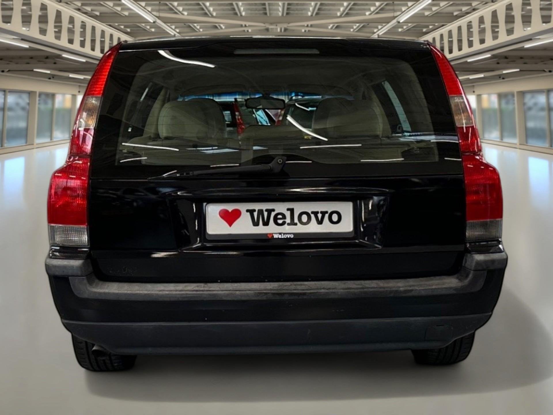Volvo V70 2.3 T-5 Comfort Line Incl. BTW, Rijklaar+garantie,, Automatische klimaatregeling, 1574 kg, Leder en Stof, Zwart
