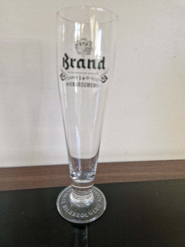bierglas BRAND bierbrouwerij, Ophalen of Verzenden, Zo goed als nieuw, Glas of Glazen, Brand