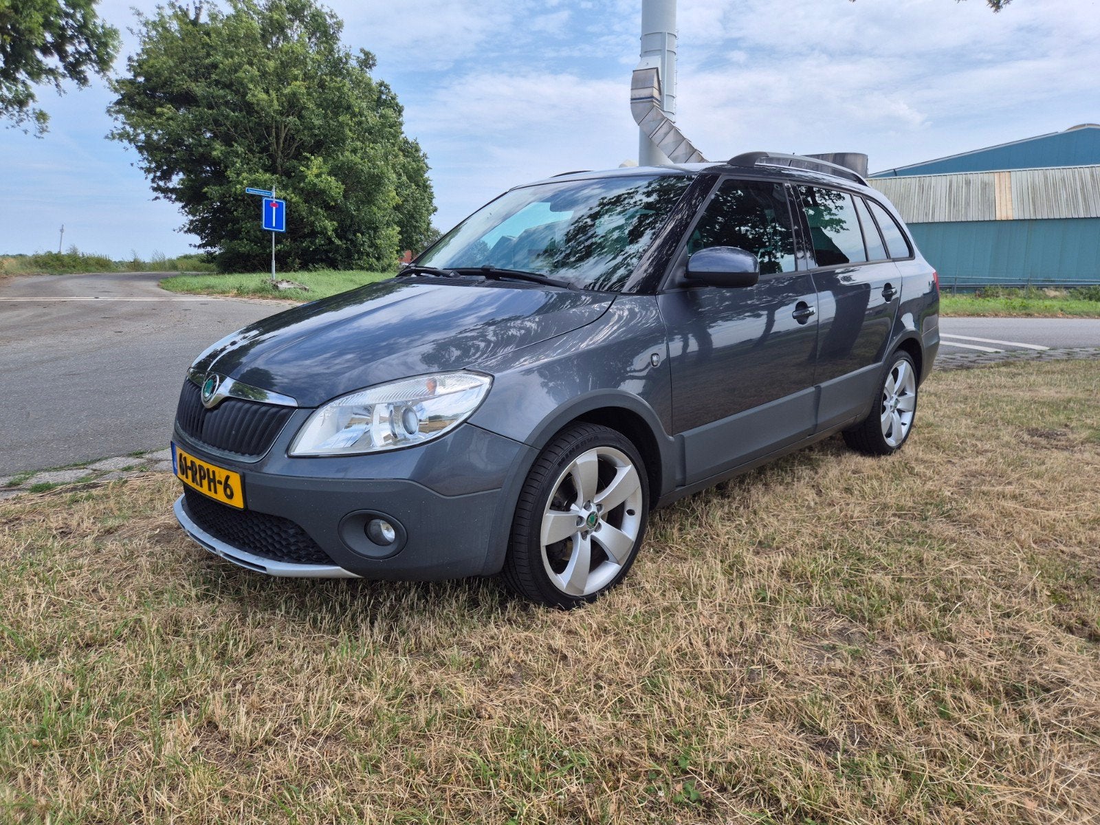 Skoda Fabia 1.2 TSI 77KW Combi 2011 Grijs, Voorwielaandrijving, 450 kg, 40 €/maand, 4 cilinders