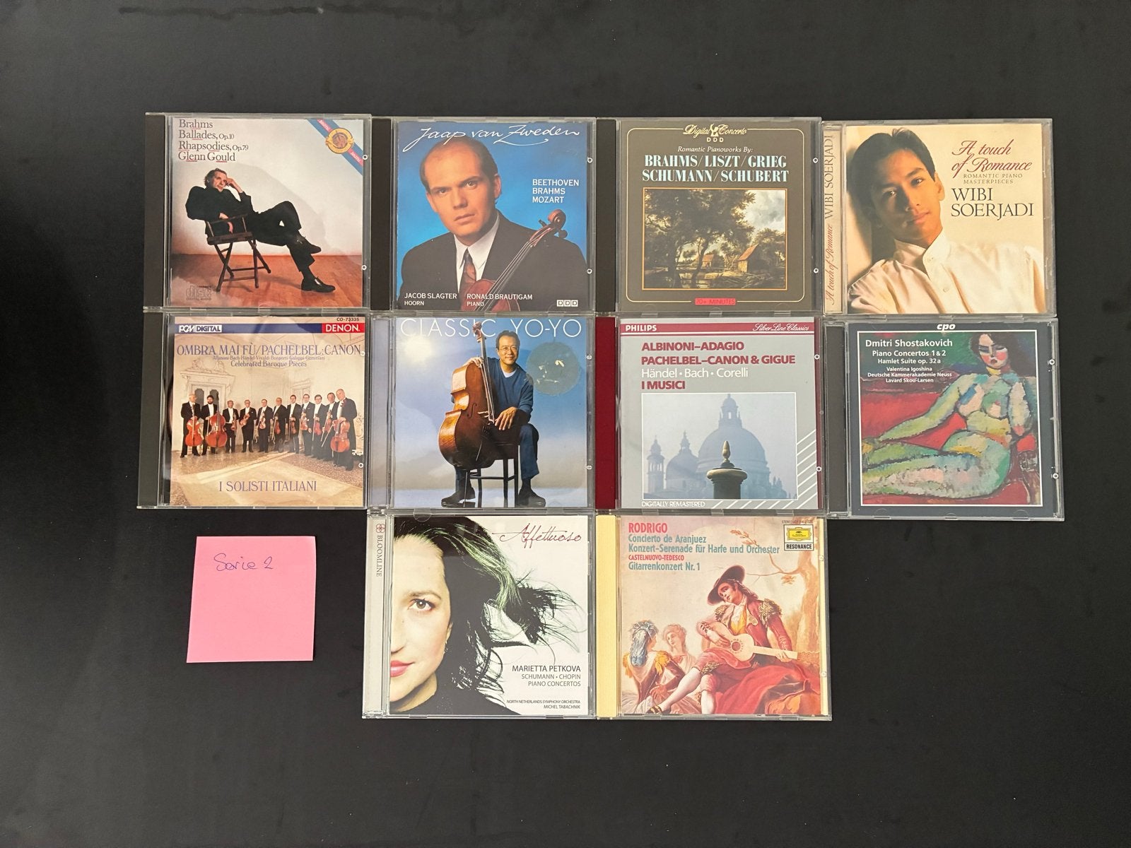 10 Klassieke CD's - Diverse Componisten en Artiesten, Gebruikt, Brahms, Ophalen of Verzenden, Pianomuziek