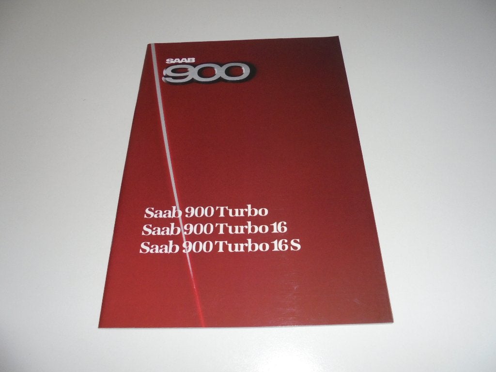 brochure Saab 900 Turbo modellen 1986, Boeken, Ophalen of Verzenden, Nieuw, Overige merken