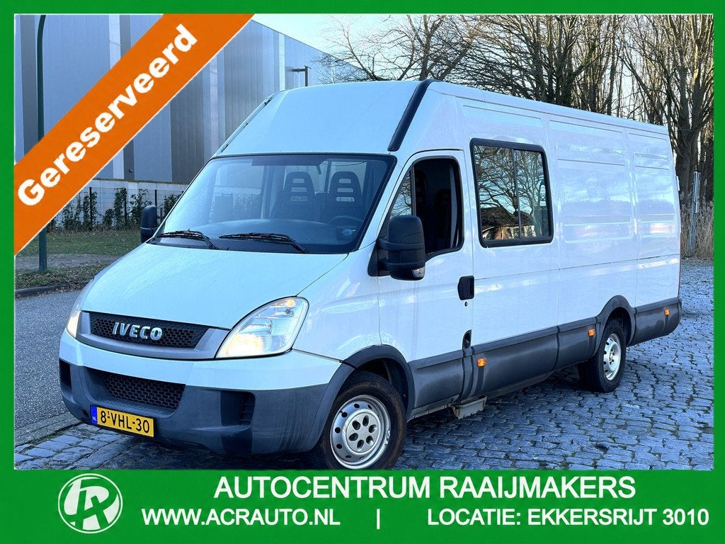 Iveco Daily 35S14GV 395 H2 CNG MAG ELKE STAD IN ! CRUISE CON, Auto's, Bestelauto's, Euro 5, Gebruikt, 4 cilinders, Origineel Nederlands