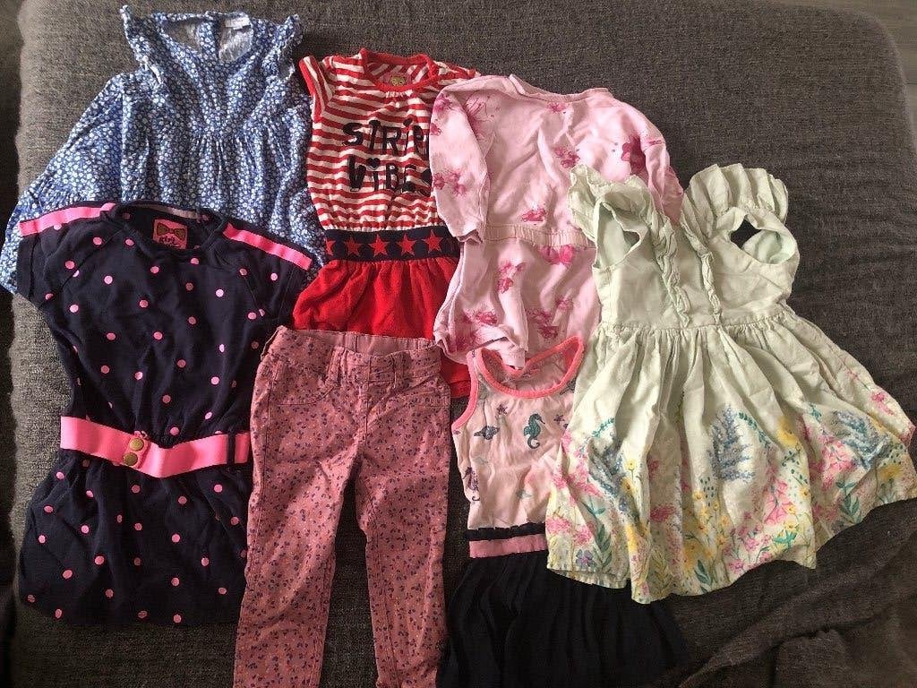 Meisjeskleding pakket maat 92/98 z8, monsoon & benetton, Gebruikt, Meisje, Z8, Ophalen of Verzenden
