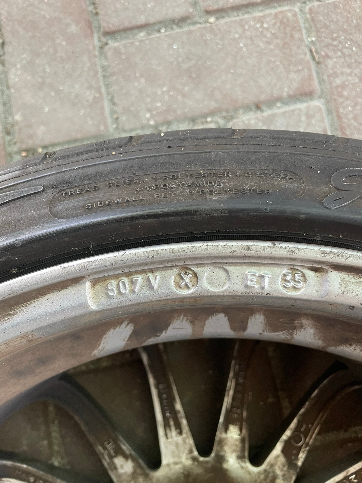 Intra 17 inch velgen met 205/40 ZR17 banden, Gebruikt, Banden en Velgen, 17 inch, Personenwagen