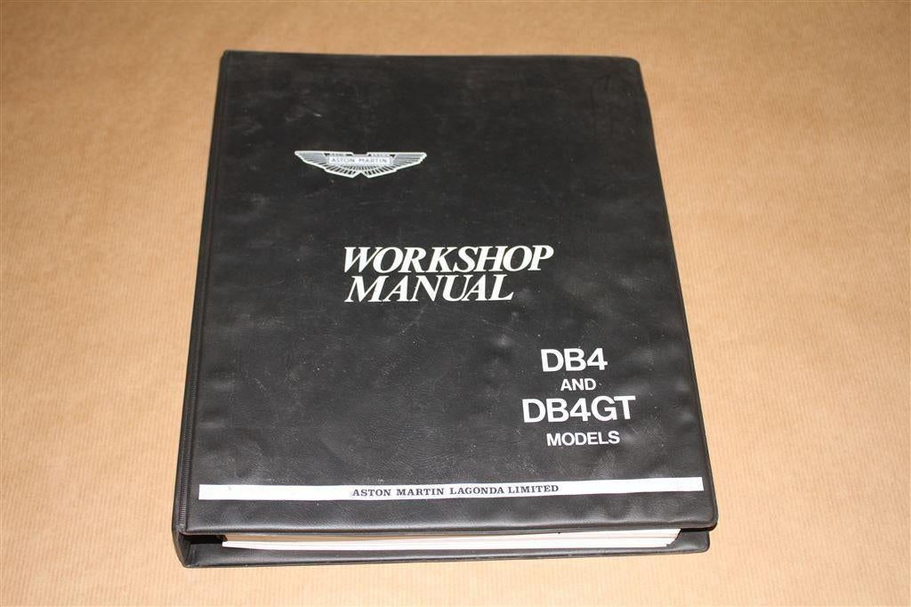 Aston Martin DB4 and DB4GT Models - Workshop Manual !!, Ophalen of Verzenden