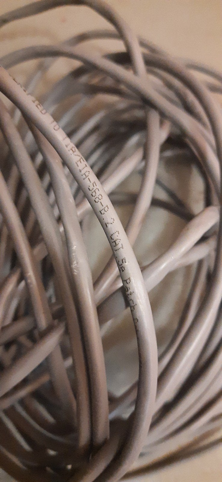15 meter Cat 5e netwerkkabel, Computers en Software, Pc- en Netwerkkabels, Ophalen of Verzenden, Zo goed als nieuw