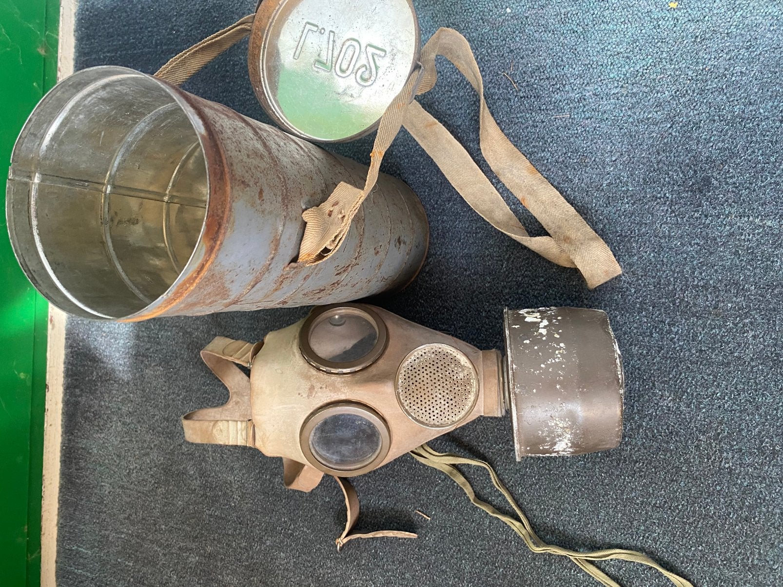 Gas masker, Ophalen, Landmacht, Overige gebieden, Overige typen