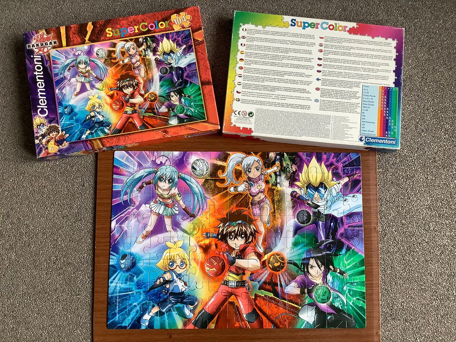 Te gek Puzzel Stoere meiden Battle Brawlers Buganan Japan, Ophalen of Verzenden, Meer dan 50 stukjes, Zo goed als nieuw, 6 jaar of ouder
