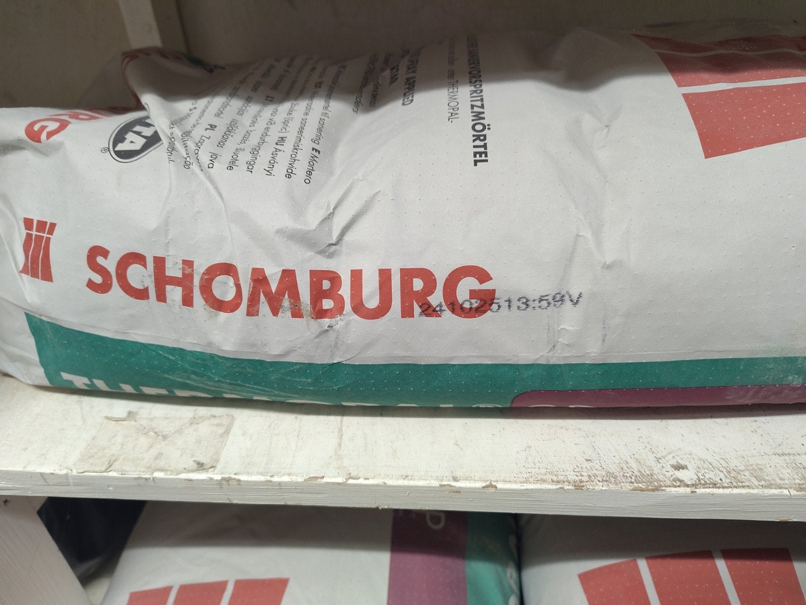 Schomburg thermopal sp (25kg), Doe-het-zelf en Verbouw, Overige materialen, Nieuw, 15 m² of meer, Muurisolatie