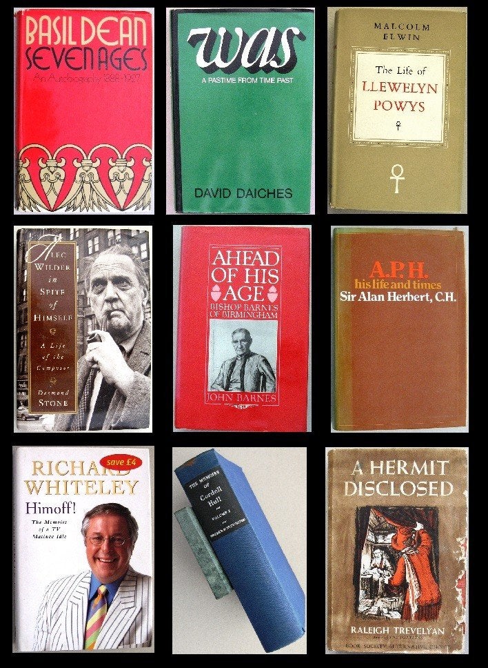 [Biografie] 9 boeken o.a. Alec Wilder in spite of himself, Ophalen of Verzenden