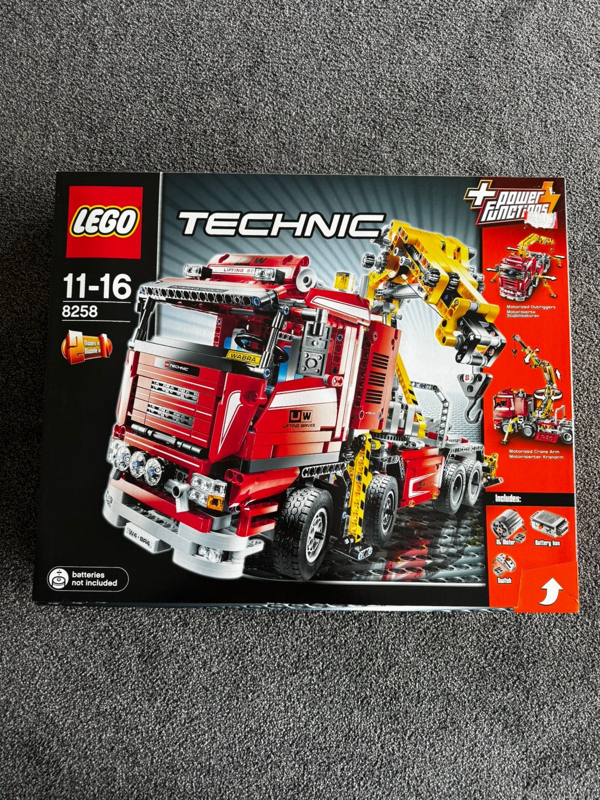 Lego Technic 8258 Nieuw in gesealde doos