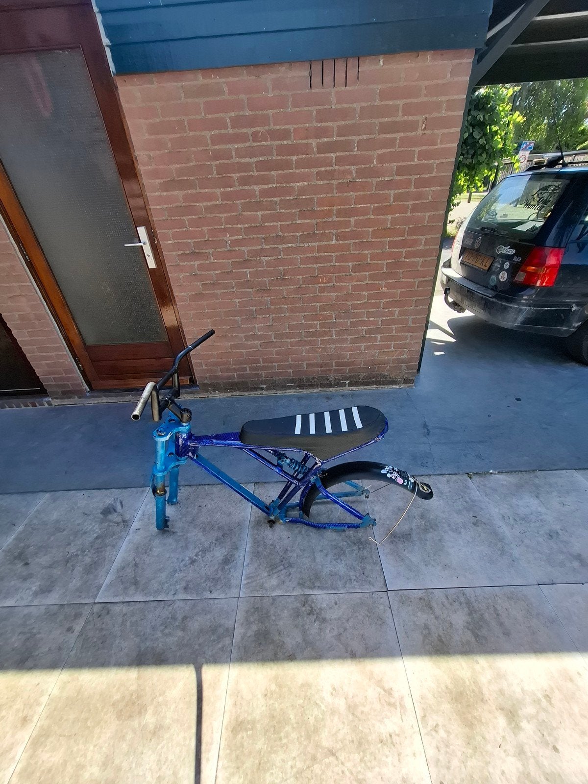 Fatbike H9 frame, voorvork en stuur, Ophalen, Gebruikt