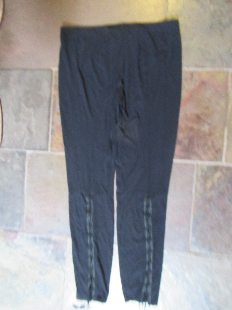 GIRBAUD broek maat 40 Zwart Travelstof met mooie accenten, Maat 38/40 (M), Girbaud, Zwart, Ophalen of Verzenden