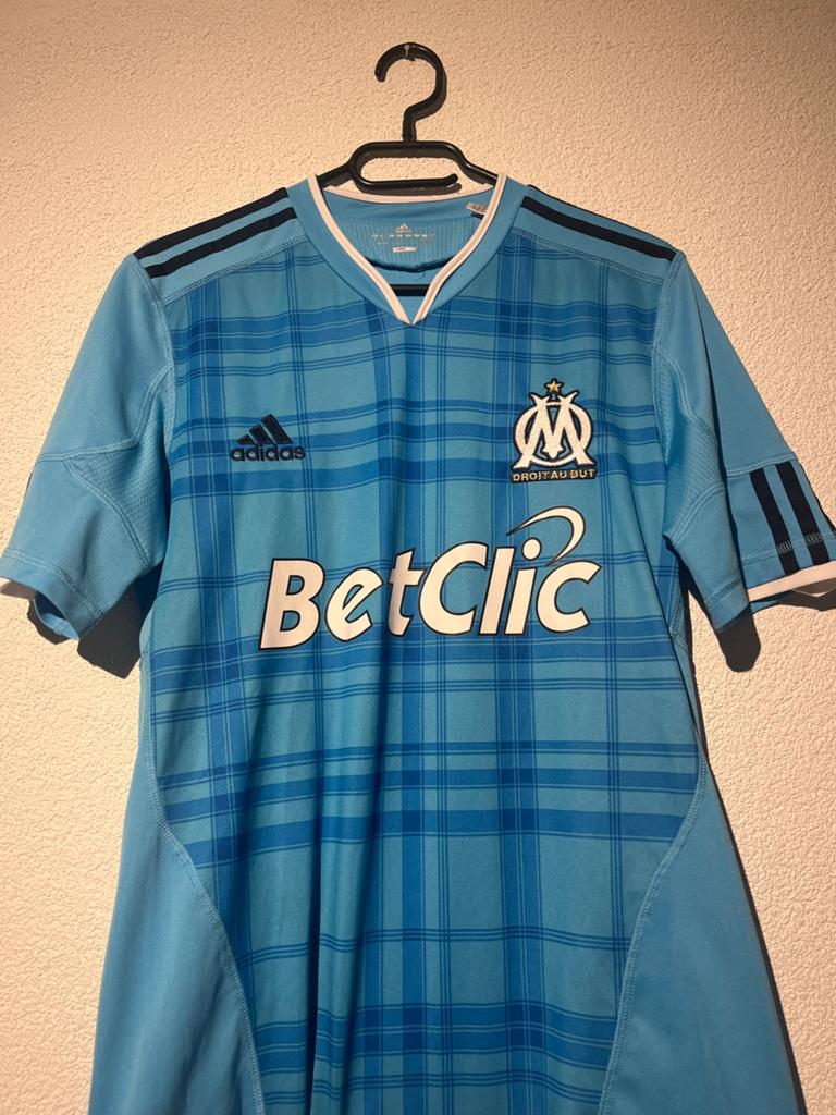 Olympique Marseille 2010/11 Away, Ophalen of Verzenden, Zo goed als nieuw, Voetbal, Maat 48/50 (M)