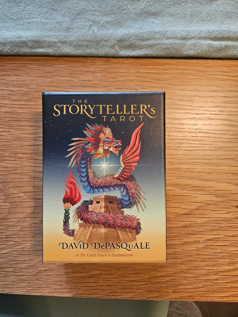 The story teller's Tarot by David Depasquale, Ophalen of Verzenden, Zo goed als nieuw, Tarot of Kaarten leggen, Overige typen