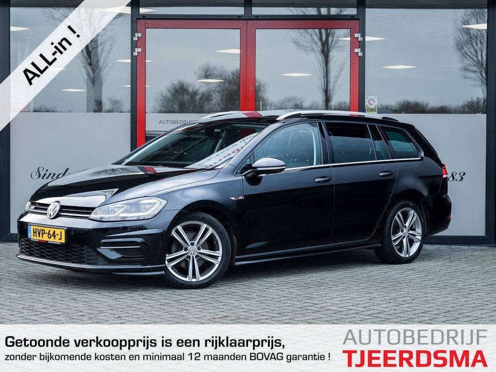 Volkswagen Golf Variant 1.4 TSI Highline Business R | Schuif, Auto's, Volkswagen, 12 maanden, Gebruikt, 1257 kg, Zwart