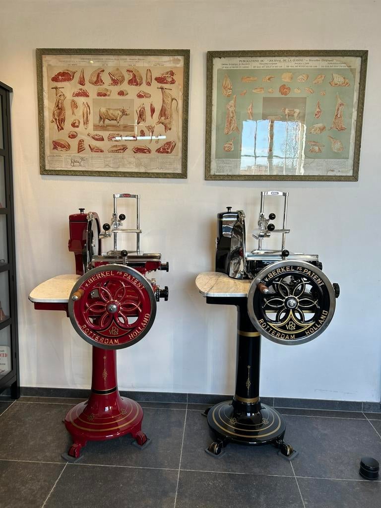 Prachtige oude snijmachine berkel gerestaureerd, Ophalen