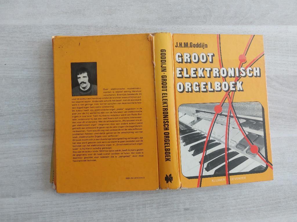 Goddijn - groot elektronisch orgelboek, Ophalen of Verzenden, Zo goed als nieuw, Overige onderwerpen