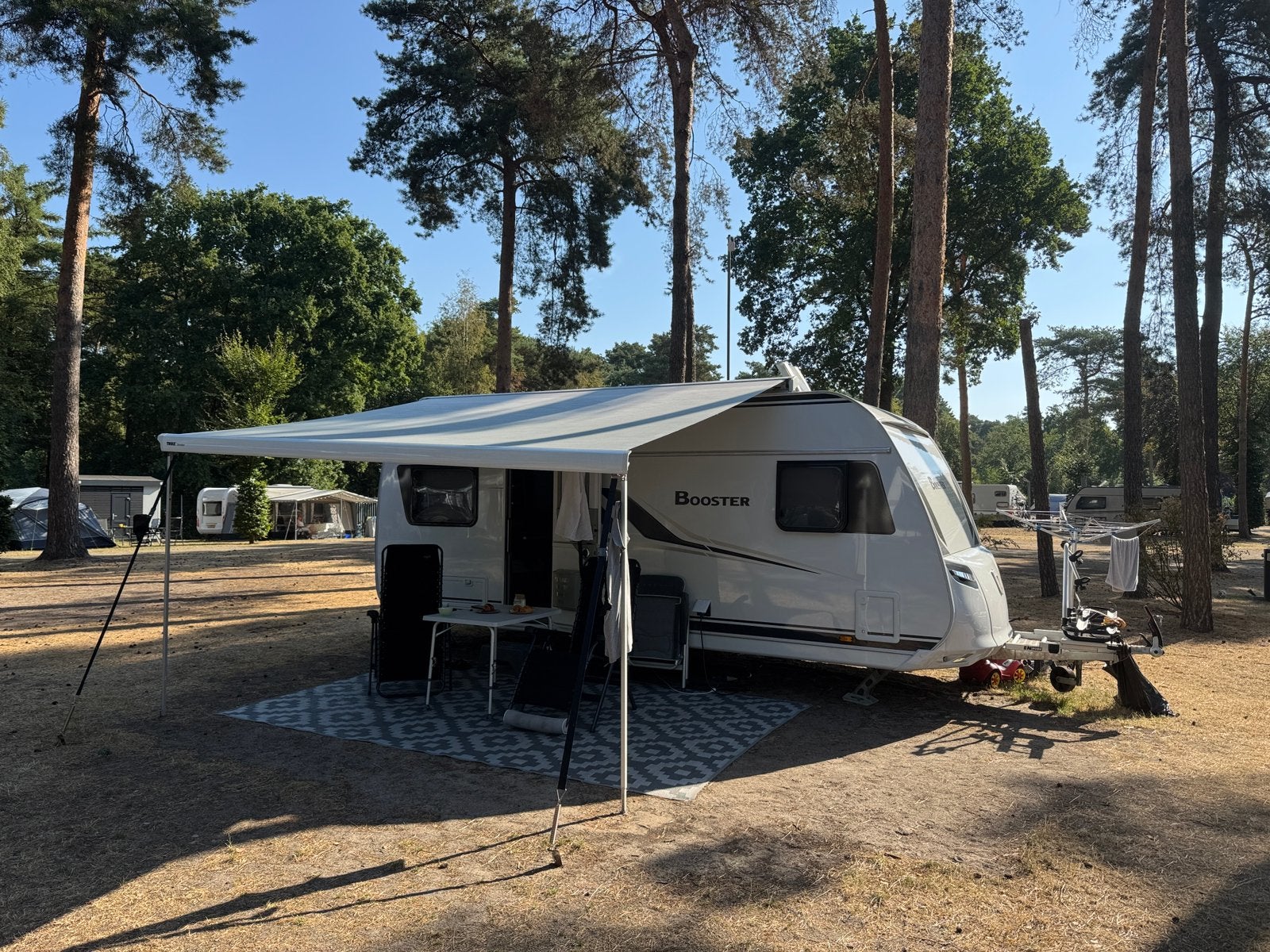 Tabbert Booster 490 TD Rossini 2020 met Levelsysteem E&P, Vast bed, Rondzit, Tabbert, Particulier
