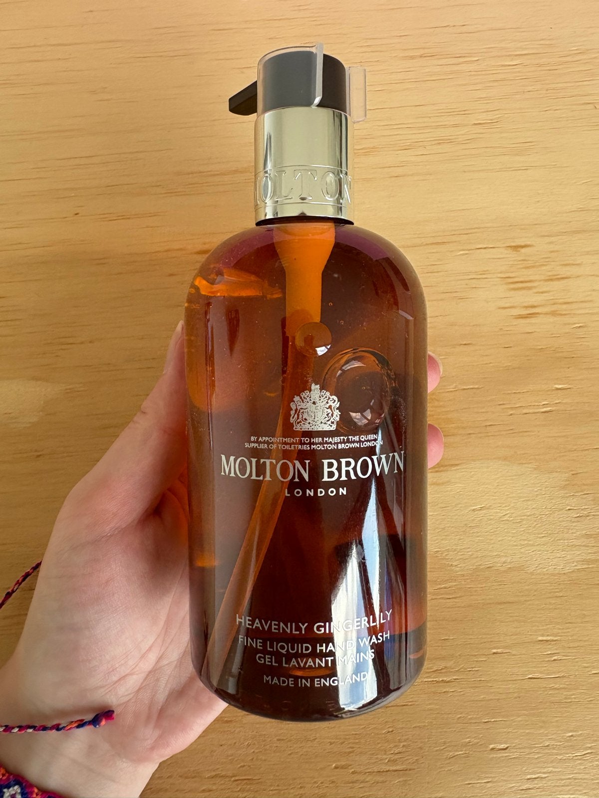 Molton Brown Heavenly Gingerlily Handwash 300 ml Nieuw, Sieraden, Tassen en Uiterlijk, Uiterlijk | Lichaamsverzorging, Verzenden