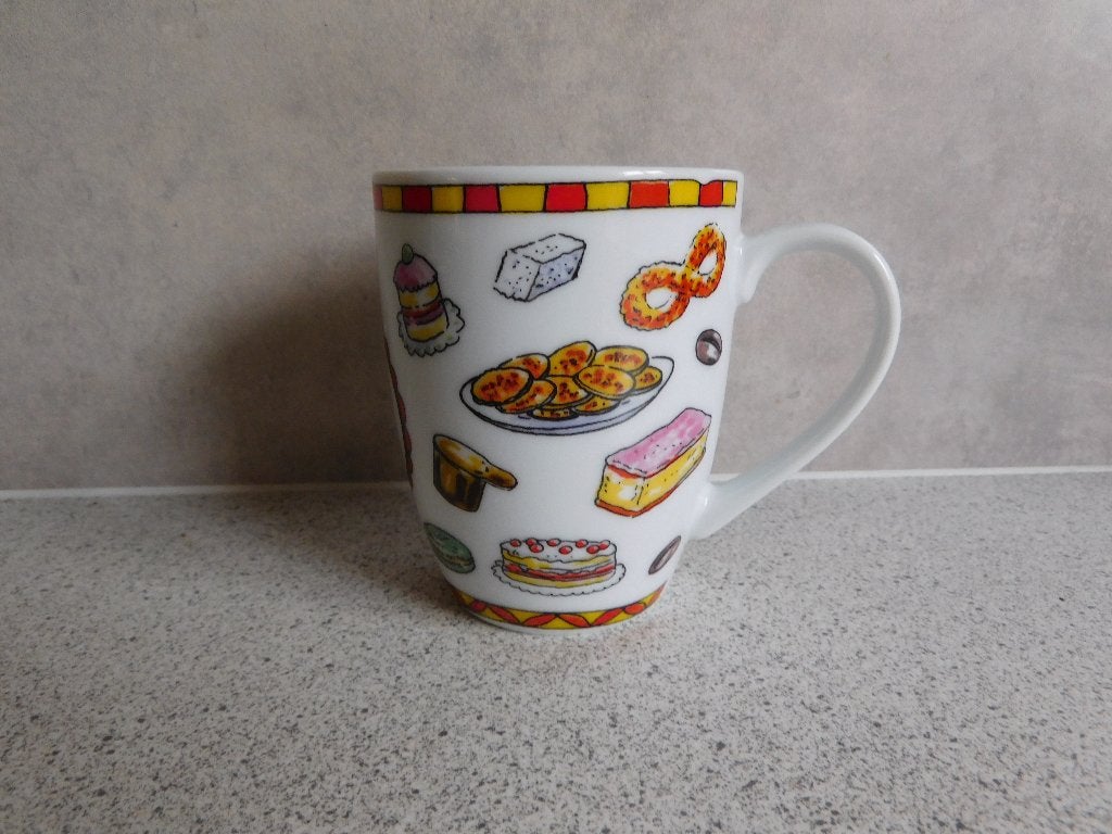 Mok Lekker Bakkie THEO - 9x8 cm, Overige merken, Keramiek, Zo goed als nieuw, Overige stijlen