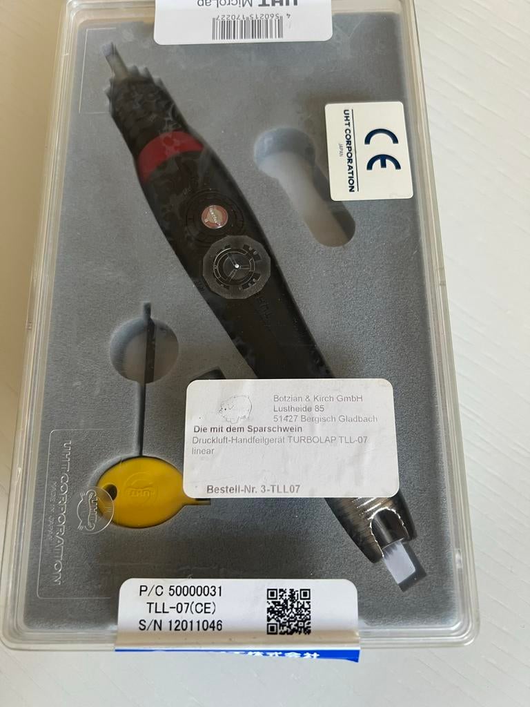 UHT Microlap TLL-07 druklucht vijlhandstuk, Ophalen, Nieuw
