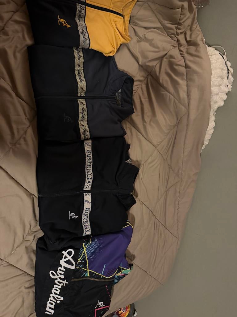 Australian vesten en broeken, Kleding | Dames, Broeken en Pantalons, Zo goed als nieuw, Maat 46/48 (XL) of groter, Zwart, Lang