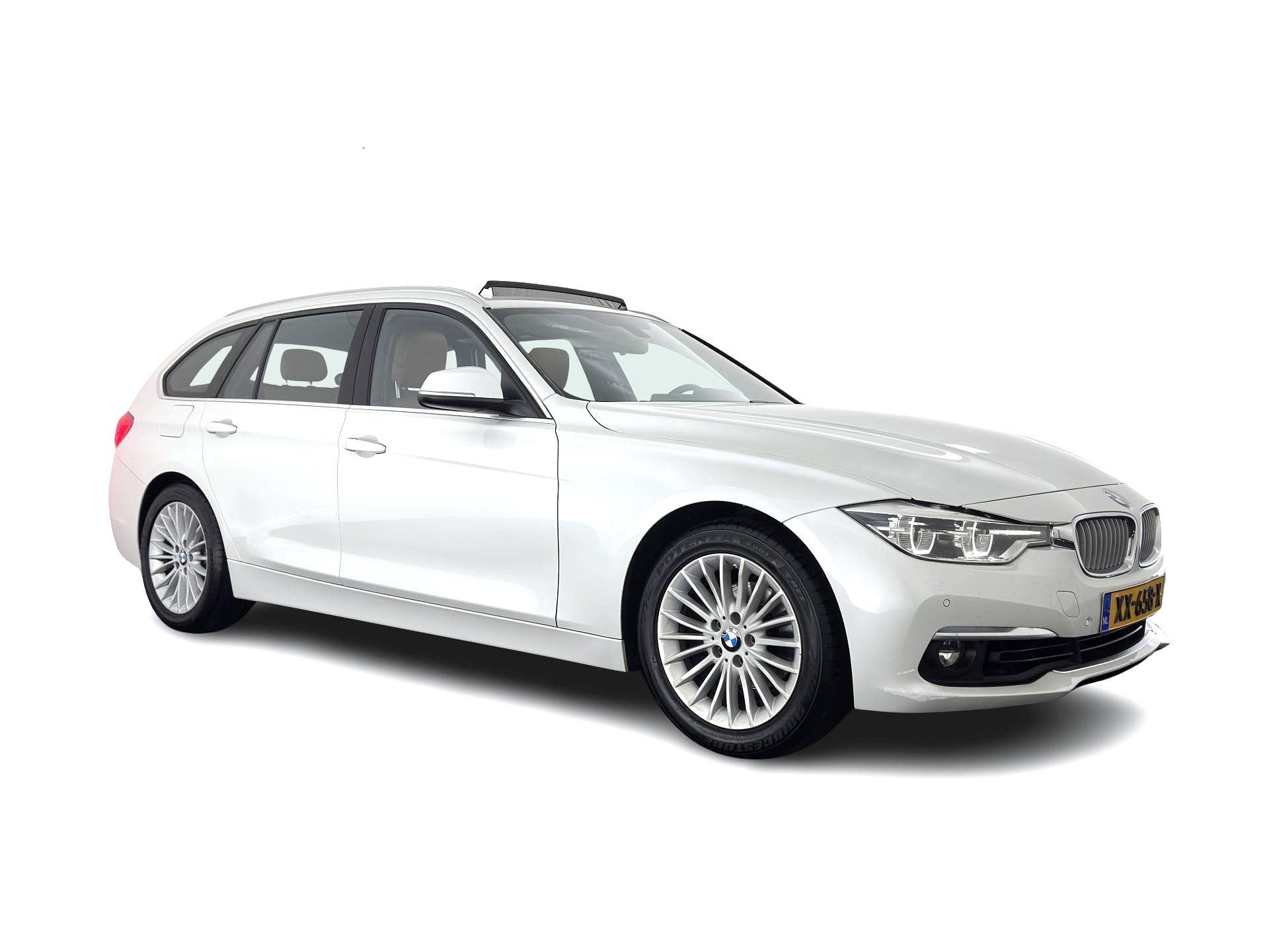 BMW 3 Serie Touring 318i Luxury Edition (INCL-BTW) Aut. *PAN, Automaat, Gebruikt, Euro 6, Verwarmde buitenspiegels