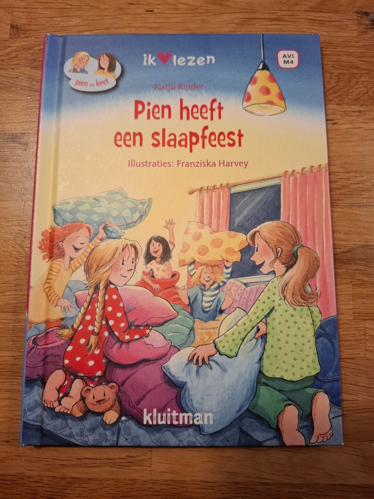 Pien heeft een slaapfeest - Katja Reider (AVI M4), Ophalen of Verzenden, Zo goed als nieuw, Katja Reider, Fictie algemeen