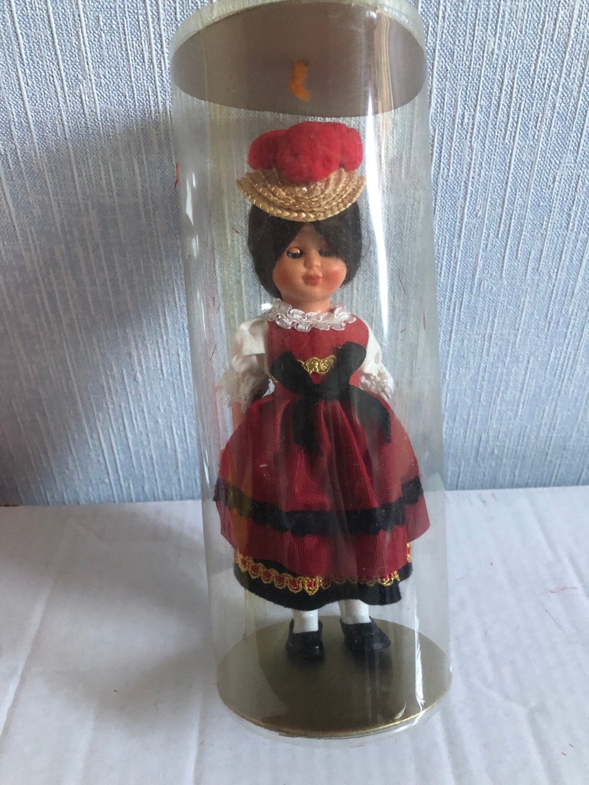 Vintage Pop in Klederdracht - Spanje, Ophalen of Verzenden, Zo goed als nieuw, Pop