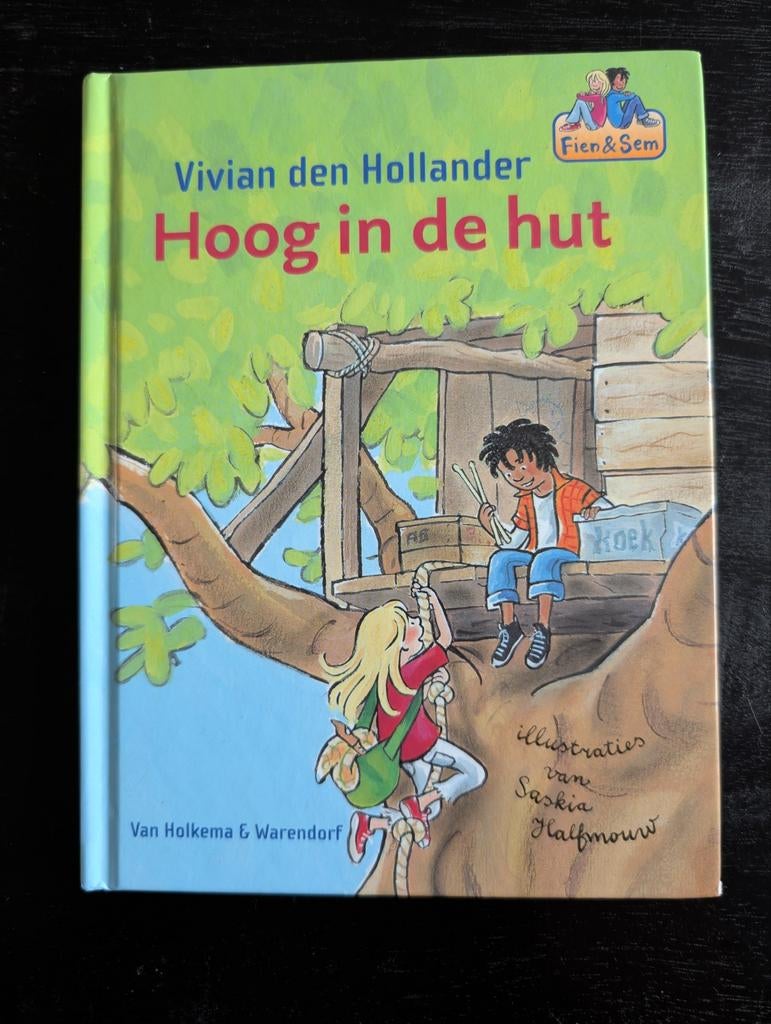 Hoog in de hut - Fien & Sem (AVI-niveau M3), Ophalen of Verzenden, Zo goed als nieuw, Fictie algemeen