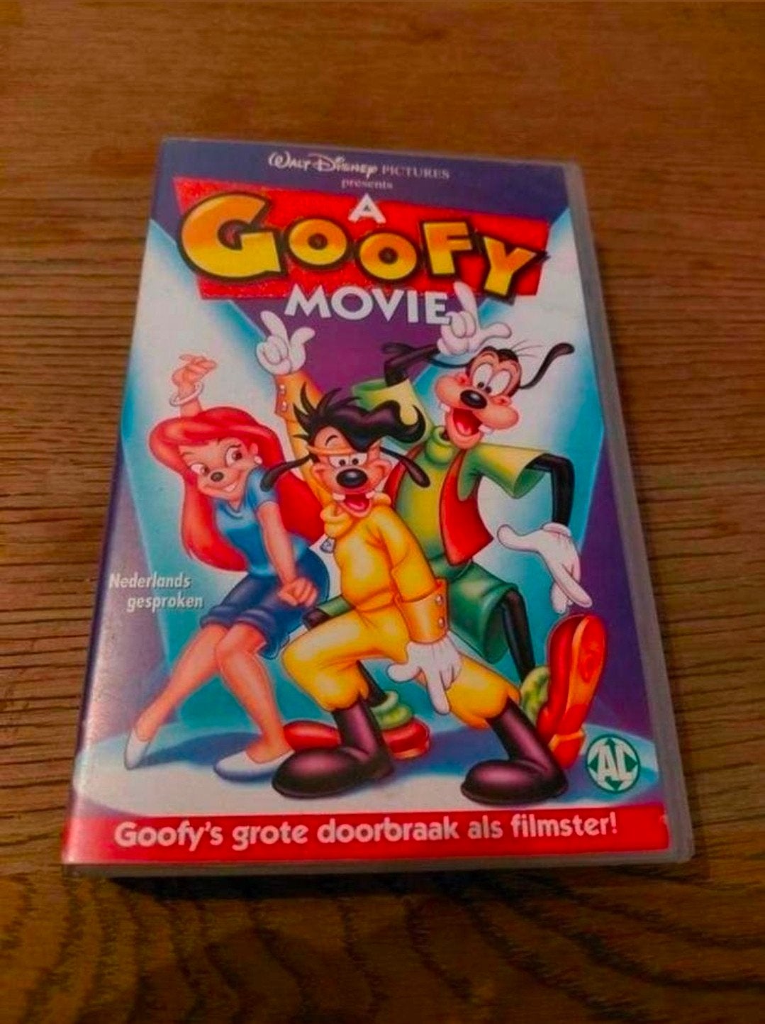 Walt Disney A Goofy Movie videoband., Cd's en Dvd's, VHS | Kinderen en Jeugd, Gebruikt, Tekenfilm, Alle leeftijden, Ophalen of Verzenden