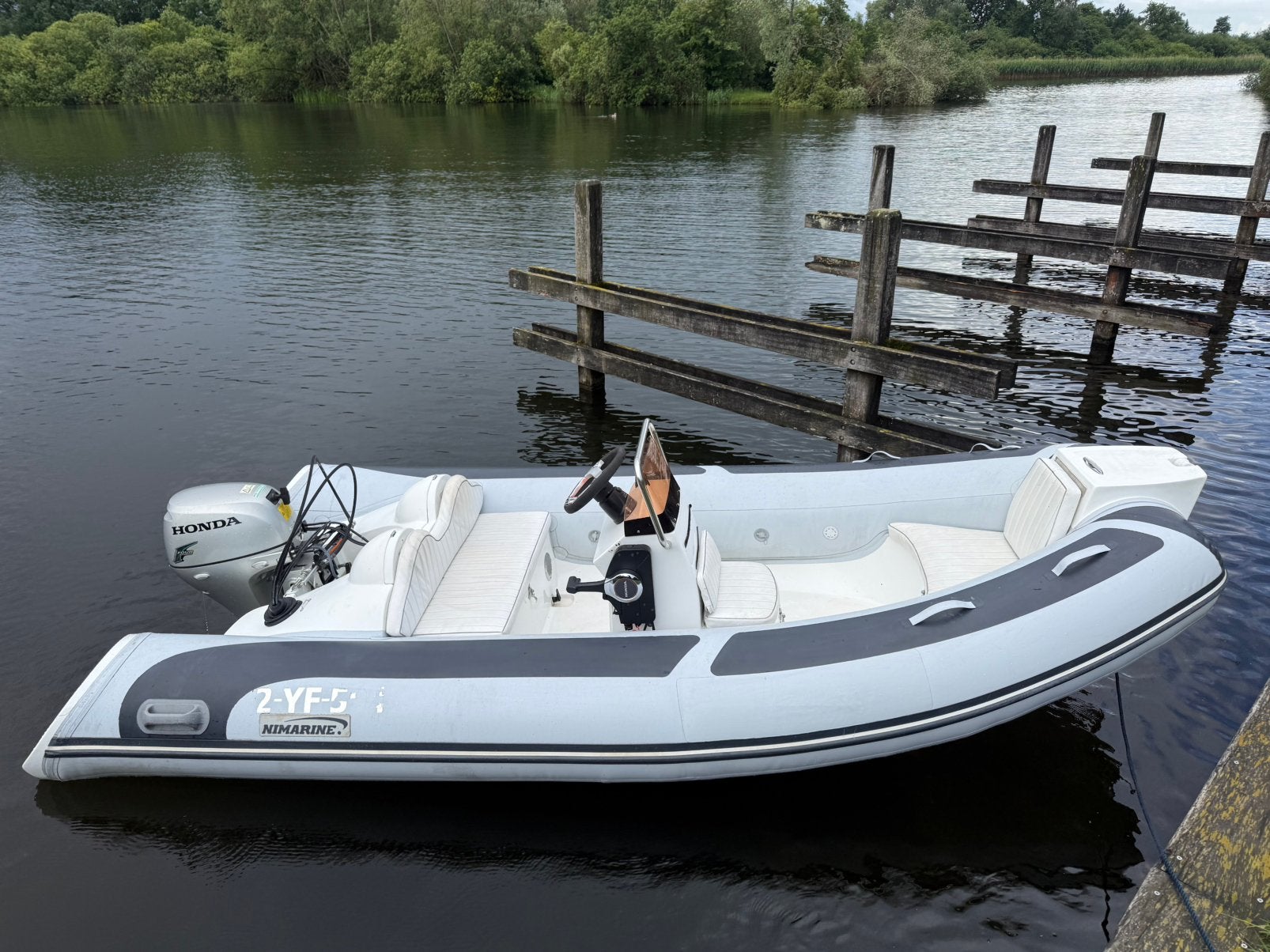 Nimarine RIB met Honda 15 PK, 15 pk, Inclusief motor, Nimarine, Ophalen